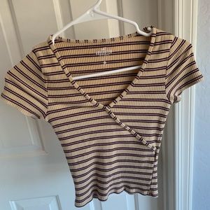 Hollister Striped Slim Tee